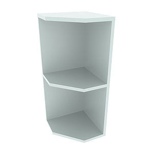 300, Open End Wall Unit Angled, 720H X 300W X 300D-U-KNLG